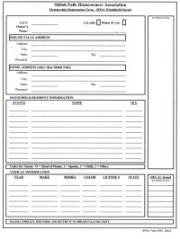 Vehicle Registration for SFHA Windshield Decal Form
